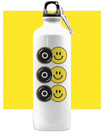 Botella de aluminio
