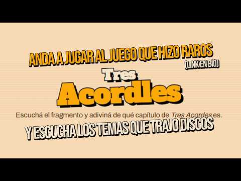DISCOS RAROS #55 - TRES ACORDLES [Drum and bass]